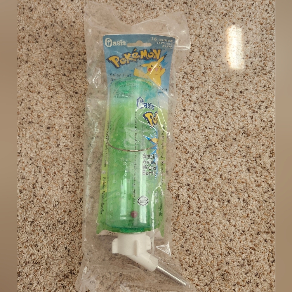 New Vintage Pokemon Animal Water Bottle